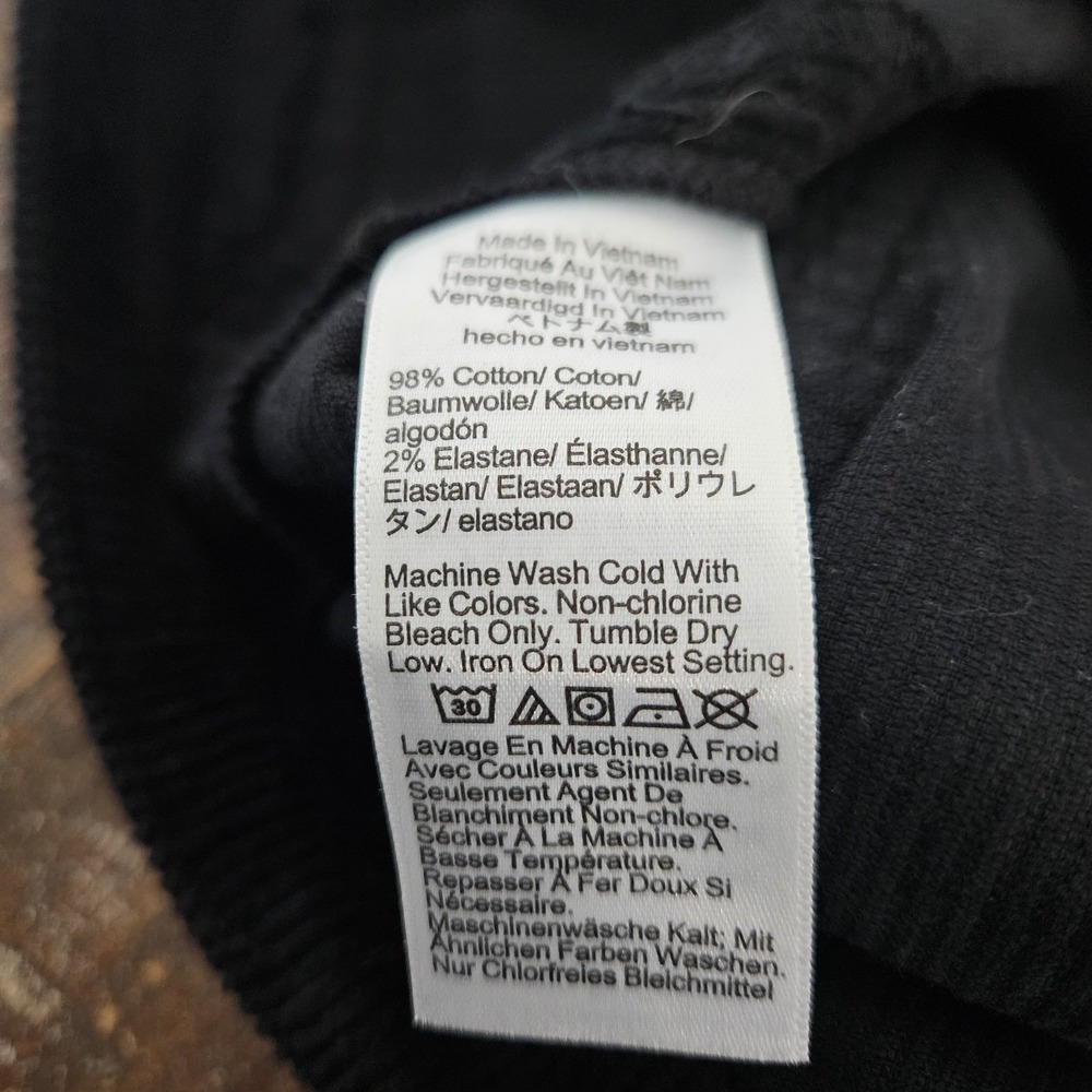 J.Crew Vintage Flare Pant In Corduroy Black Women's Size 28 - Picture 7 of 8